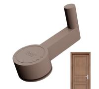 Door Lever Lock, Childproof Adhesive Handle Lock, 5.31 x 2.76 x 1.34 inches Petproof Safety Stopper for Bathroom, Bedroom, Entry, Commercial Building, Vacation Home