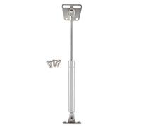 Door Lift Hinge Hydraulic Gas Support Spring Stay Alloy Material Durable Anti for Kitchen Cabinet Wardrobe Lift Up Opening Door Panels Zinc Alloy 28.8cm 11.3in 123g 4.3oz