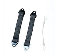 Door Limit Straps For Can Am 2020-Present Defender & Defender Max Limited Heavy Duty 2 Pack Black, Longer than OEM cables for wider door opening