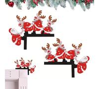 Door lintel decoration, wood look, 2 pieces door frame decorations, aesthetic for bedroom, bathroom, hallway, entrance, front entrance, outdoor room, house