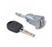 Door Lock Actuator Door Lock Cylinder Key for VW for Golf 4 Iv Mk4 for Bora for A6 for Skoda for Fabia Polo 1997-2009 Modification Accessories 604837167 604837168(Left)