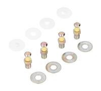 Door Lock Bolts Repair Kit 4Pcs ABS Metal Cotter Pins Replacement for Corrado 1989 1995 MK2 1984 1991 4 Door Generations Only Hatchback Coupe MK2 MK3 1982 1994