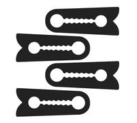 Door Lock Buffer for Vehicles, 4-Piece Shock Absorber Quiet, Automotive Lock Damper Deadener, for Drivers Mechanics Auto Truck Suv Driving Maintenance Repair