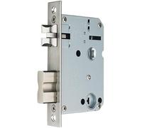 Door Lock Case,Mortice Lock, Metal Stainless Steel Lock Body 5050 Mortise Door Lock Box(22x125mm)