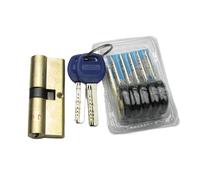 Door Lock Core Old-Fashioned Access Double-Open All-Copper AB Universal Type Cylinder(85mm42.5add42.5)