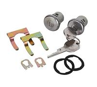 Door Lock Cylinder Motor Set Front Left Front Right Compatible with Chevrolet Truck C10 C20 C30 GMC 1500 2500 3500 1965-1987 SUV Blazer Jimmy Suburban Van Buick Apollo Electra Lesabre Pontiac GMC