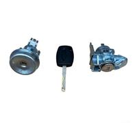 Door Lock Cylinder w/2 Keys For Ignition Switch Replacement for Ford For Fiesta 2011-2019 OE BE8Z-542199 BE8Z11582B Direct Fit Cylinder Assembly Verify OE Before Purchase