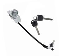 Door Lock Cylinder with Keys for Honda 2009-2013, Left Driver Side Replacement Part 72185-TF0-G01, Direct Fit OEM Spec Cable Assembly Kit