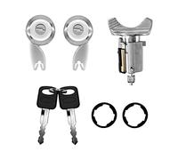 Door Lock Cylinders Set & Ignition Switch with Keys | Replacement For 1990-1995 Ford F150/250/350, E150/250/350, Ranger, Bronco & Mercury Grand Marquis Vehicles