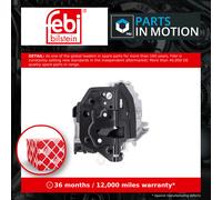Door Lock fits PORSCHE MACAN 95B Front Left 2014 on 8J2837015C 8J2837015E Febi