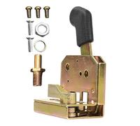 Door Lock for Tractor, Heavy Duty Metal Door Handle Latch, Safety Lock Replacement Hardware for Forklift, Electric Tricycle, Agricultural Vehicle, Utility Cab, 1 Set