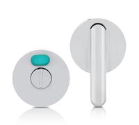 Door Lock Indicator,Toilet Bathroom Lock Vacant Engaged DeadBolt Public Restroom Toilet Privacy Partition Door Lock Latch for Restroom Bathroom