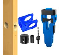 Door Lock Kit, Installation Tool Set, 8.46x8.07in Lock Replacement Parts, Precision Cutting Design, Authentic Build Quality for Garage, Entry, Cabinet, Window, Shop, Balcony