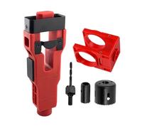 Door Lock Kit, Installation Tool Set, 8.46x8.07in Lock Replacement Parts, Precision Cutting Design, Authentic Build Quality for Garage, Entry, Cabinet, Window, Shop, Balcony