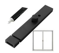 Door Lock Latch - 7.87 Inch Sliding | Aluminium Alloy - Polished Security Latch for Bathroom Doors, Sheds, Gates, Furniture, Home Decoration