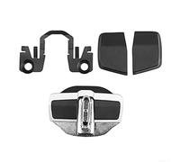 Door Lock Latch Protector Reliable for premium for Honda For | Zinc Alloy & ABS, Reduces Door Rattling, for Easy Install, Fits Civic Accord CRV for hrv Odyssey, 4-piece Set