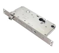Door Lock, Mortice Lock 68 72 85 Lock Anti-Theft Door Outdoor Aluminum Alloy Core Hole Lift The Handle to(B 7255 24x235)