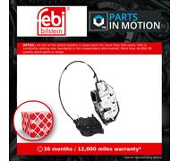 Door Lock Rear Left 197279 Febi 51215A36F25 51227149447 Top Quality Guaranteed