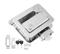 Door Lock - RV Handle Latch with Secure Deadbolt | Heavy-Duty Portable Access Control for Caravans, Trailers, Motorhomes, Recreational Rigs, Camping Trips, Long-Distance Travel, Outdoor