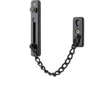 Door Lock Safety Chain Latch Metal Security Slide Catch No Punching Anti Theft Travel Accommodation Hotel Supplies