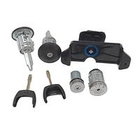 Door Lock Set Bonnet Compatible with Ford Transit Mk7 2006-2011 Complete Lock Set Transit Mk7 Door Key Ignition Bonnet Lock Set Replace 6C1A-V22050-XB 4874508