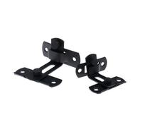 Door Lock Slide Gate Latch Barn Door Cast Metal Hook Latch Lock Texture Decoration Ornament Right Angle Sliding Buckle(M)