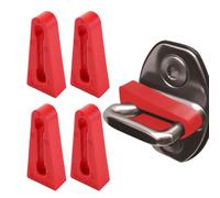 Door Lock Sound Deadener Damper - 4X Quiet Buffer Soundproofing Car Door Lock Damper,Vehicle Side Protection Precise Fit Car Accessories for Noise Reduction