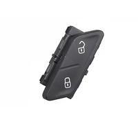 Door lock switch black/white 09161132 METZGER for VW GOLF VII Estate GOLF VII