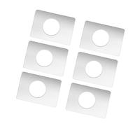 Door Locking Hole Backing Reinforcer Door Handle Fixing Covers Filler Repair Backplatefor Quick Fixing & Added Protections Latches Protector