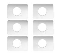 Door Locking Hole Backing Reinforcer Easy to Use Knob & Deadbolts Reinforcement Plate for Secure & Aesthetic Repair Backplate for Locking