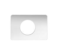 Door Locking Hole Backing Reinforcer Easy to Use Knob & Deadbolts Reinforcement Plate for Secure & Aesthetic Repair Backplate for Locking