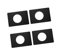 Door Locking Hole Backing Reinforcer Easy to Use Knob & Deadbolts Reinforcement Plate for Secure & Aesthetic Repair Backplate for Locking