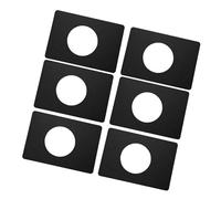 Door Locking Hole Backing Reinforcer Easy to Use Knob & Deadbolts Reinforcement Plate for Secure & Aesthetic Repair Backplate for Locking