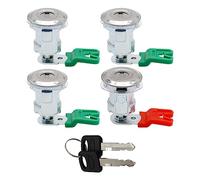 Door Locks Cylinder Lock Set with Keys Replacement for Ford Econoline E150 Van E250 Van E350 Van 1997-2018 DL5886 703369 597638 Front Door Side Door Rear Door Lock Kit