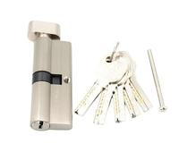 Door Locks Security Lock Cylinders 55 60 65 70 75 80mm for 35-50mm Thickness Door Lock for Home Core Lock Cylinders 5Keys(60mm30add30)