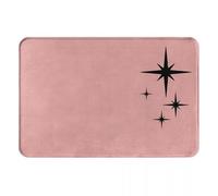 Door Mat 1950s Atomic Age Retro Starburst Welcome Non-Slip Mats Funny Doormat Decor for Bathroom Kitchen Front Porch Rugs Home Decor Entrance18 x30