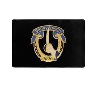 Door Mat 7Th Cavalry Garry Owen Floor Mat Durable Entrance Matting Absorbent Entrance Rug For Patio Kitchen Living Room 40X60CM