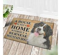 Door Mat A House Is Not A Home Without A Bernese Mountain Dog