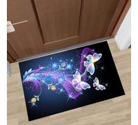 Door Mat Amazing Butterfly Colorful Doormat