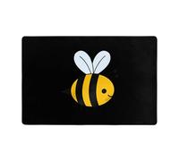 Door Mat Animated Bee Bath Mat Heavy Duty Bath Rug Absorbent Floor Mats For Shower Patios Outdoor 40X60Cm