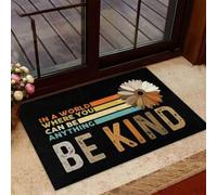 Door Mat Be Kind African American Doormat