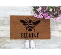 Door Mat Bee Kind Honey Bee Printed Doormat