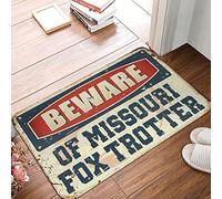 Door Mat Beware Of Missouri Fox Trotter, Kitchen Farmhouse Light Bath