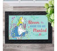 Door Mat Bloom Where You Are Planted Alice Doormat