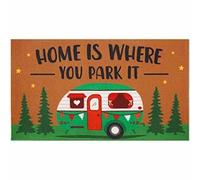 Door Mat Camping Indoor Outdoor Doormat Home Is Where You Park It Happy Camper Doormat
