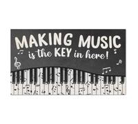 Door Mat Classroom Making Music Is The Key Doormat