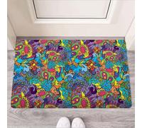 Door Mat Demon Psychedelic Door Mat