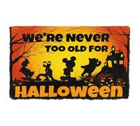 Door Mat Dog Doormat We Are Never Too Old For Halloween Custom Doormat