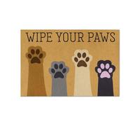 Door Mat Dog Lover Doormat Wipe Your Paws Doormat