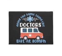 Door Mat Doing The Same Thing Like Doctors But At 80mph Doormat